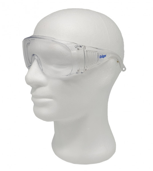 Dräger Schutzbrille, Beispielanwendung, Ansicht vorne rechts